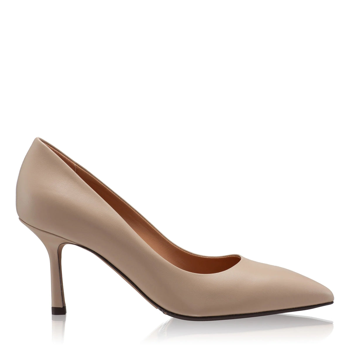 Pantofi Eleganti Dama 8026 Vitello Bej
