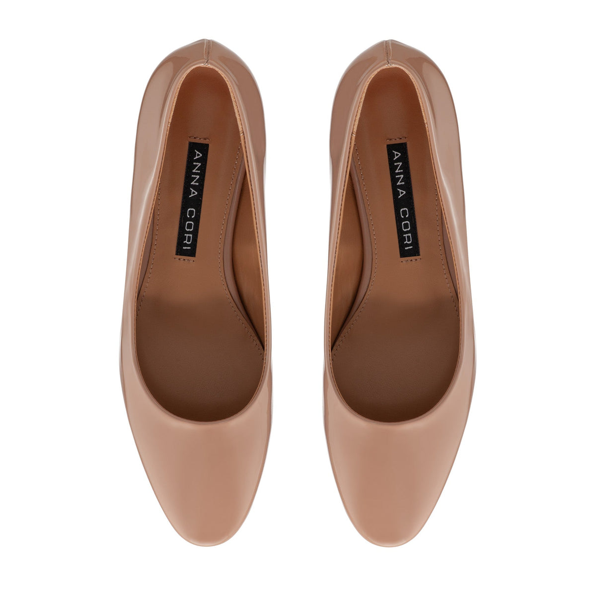 Pantofi Eleganti Dama 8047 Lac Nude